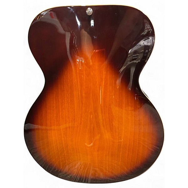 Used Supro Ranchero Sunburst Hollow Body Electric Guitar