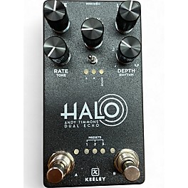 Used Keeley Halo Andy Timmons Dual Echo Effect Pedal
