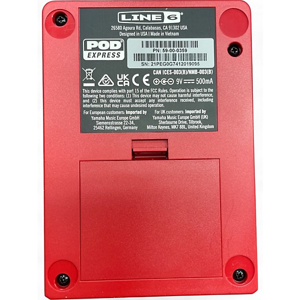 Used Line 6 Pod Express Effect Processor