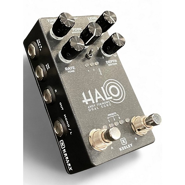 Used Keeley HALO ANDY TIMMONS DUAL ECHO Effect Pedal