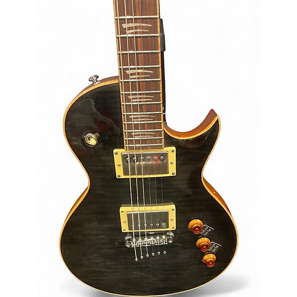 Used Mitchell MS450 Black Solid Body Electric Guitar