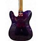 Used Fender DELUXE TELECASTER KING FISH Purple Solid Body Electric Guitar