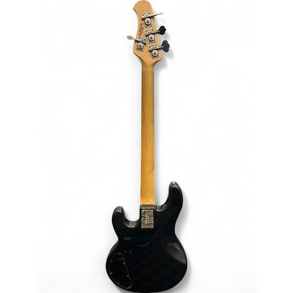 Used Ernie Ball Music Man STINGRAY 3 EQ HH Graphite Pearl Electric Bass Guitar