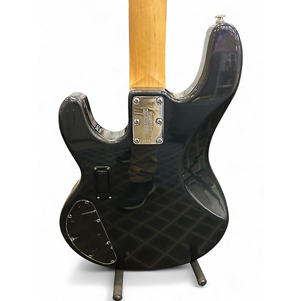 Used Ernie Ball Music Man STINGRAY 3 EQ HH Graphite Pearl Electric Bass Guitar