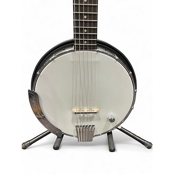 Used Gold Tone AC6+ Black Banjo