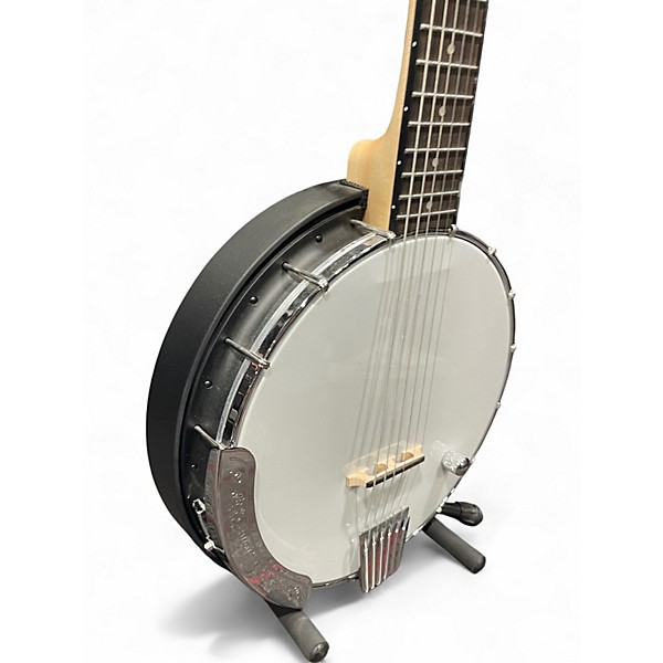 Used Gold Tone AC6+ Black Banjo