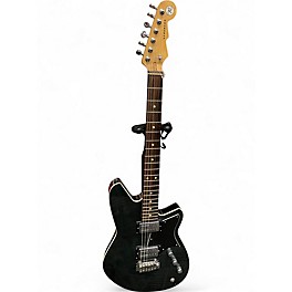 Used Reverend Kingbolt Trans Black Solid Body Electric Guitar