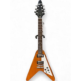 Used 2021 Gibson Flying V Natural Solid Body Electric Guitar