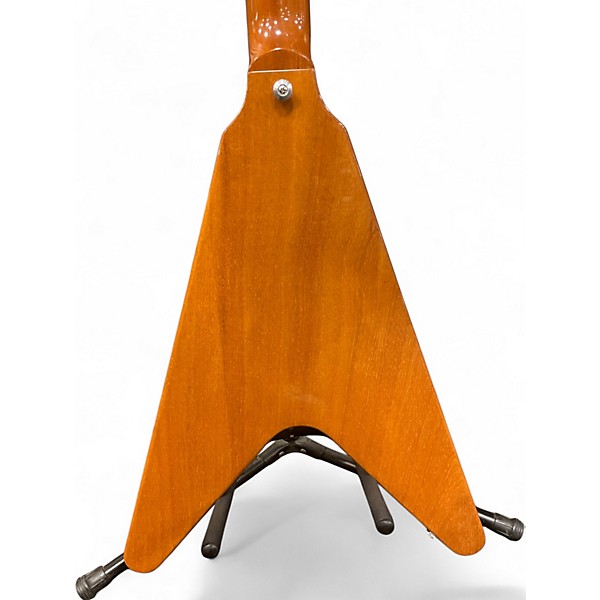 Used 2021 Gibson Flying V Natural Solid Body Electric Guitar