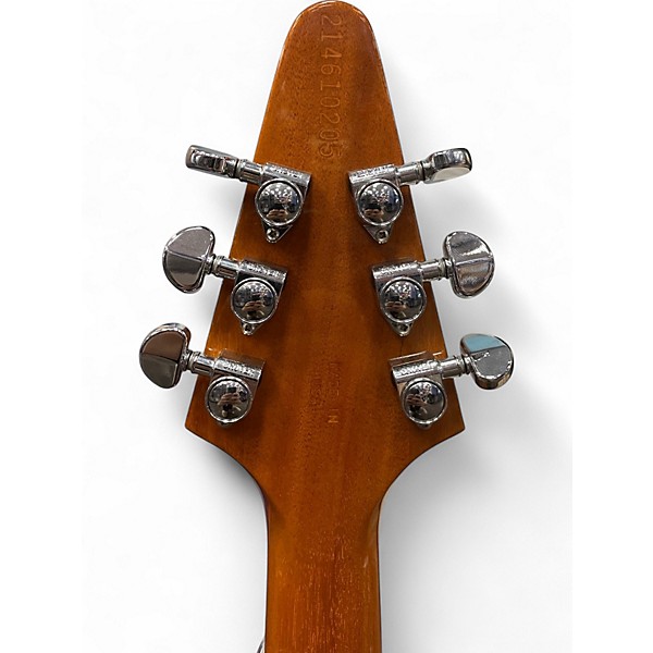 Used 2021 Gibson Flying V Natural Solid Body Electric Guitar