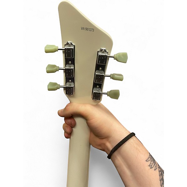 Used Airline 3P  Cream Solid Body Electric Guitar