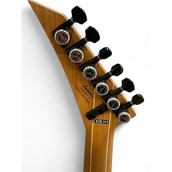 Used Jackson American Series Virtuoso  Satin Black Solid Body Electric Guitar