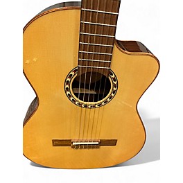 Used Lucero LFN200SCE Antique Natural Classical Acoustic Electric Guitar