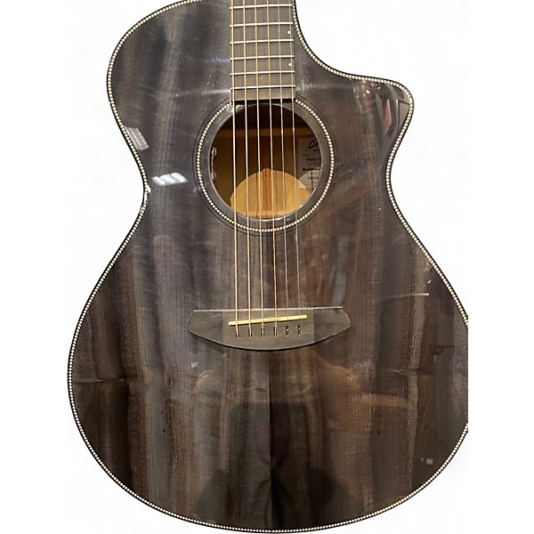 Used 2024 Breedlove Oregon Concert CE Myrtlewood Stormy Night Acoustic Electric Guitar