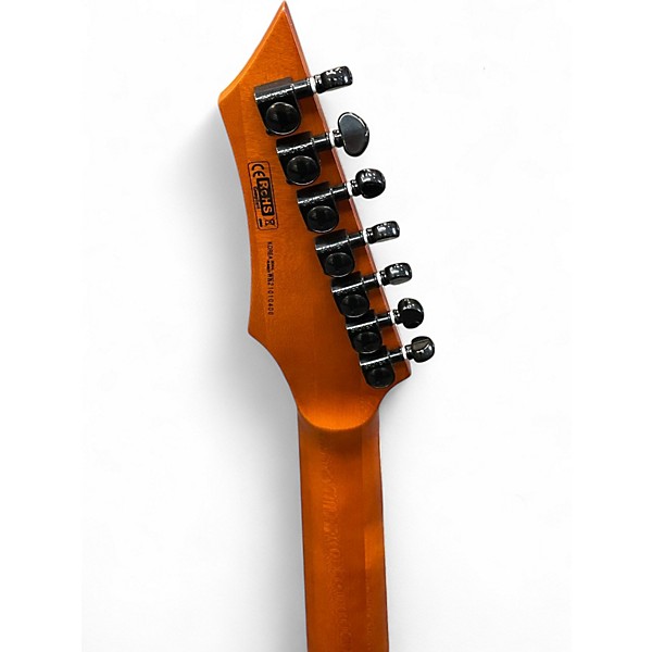 Used Dean EXILE SELECT 7 STRING SATIN NATURAL BLACK BURST Solid Body Electric Guitar