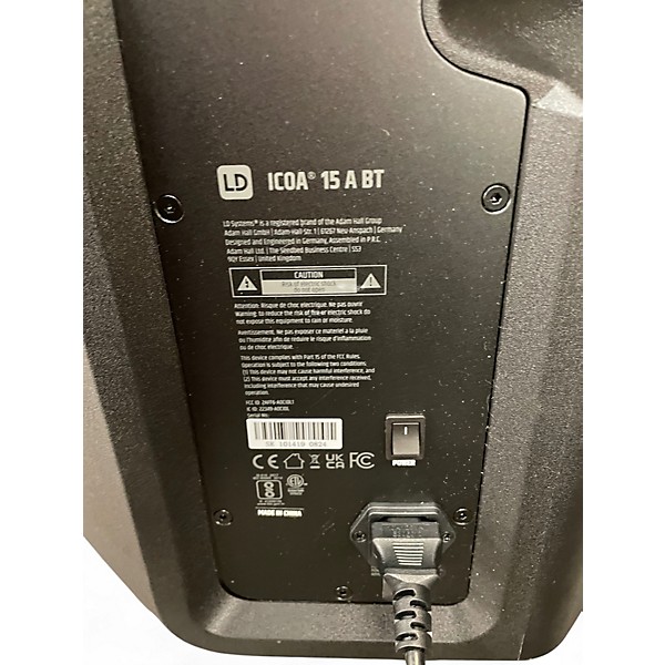 Used LD Systems ICOA15 A BT Powered Speaker,Specials : American Fashion Style Bags On Sale