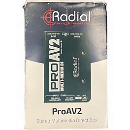 Used Radial Engineering PROAV2 Direct Box Direct Box
