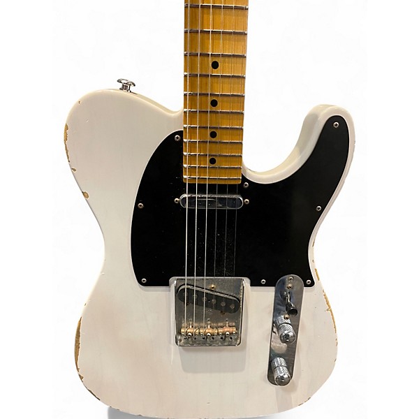 Used Suhr Classic T Antique Antique White Solid Body Electric Guitar