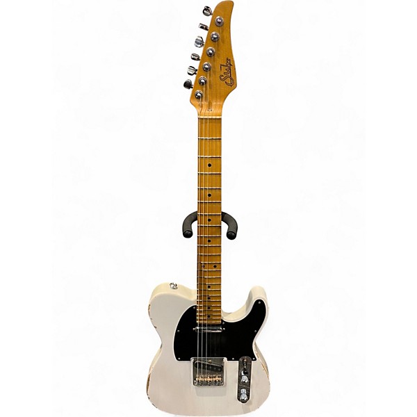 Used Suhr Classic T Antique Antique White Solid Body Electric Guitar