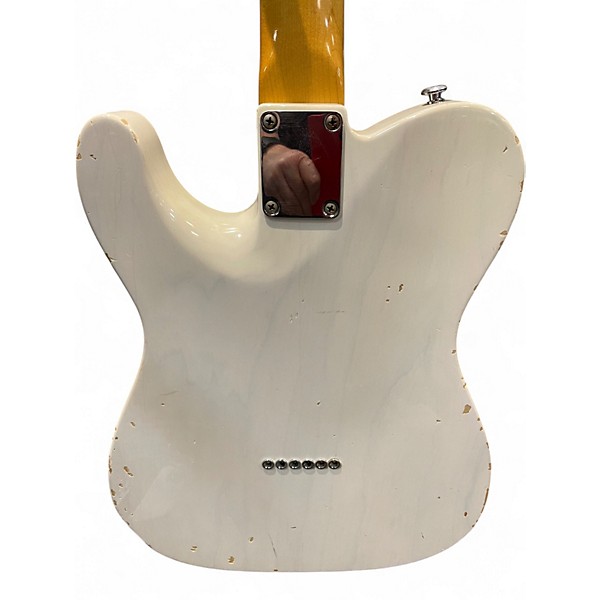 Used Suhr Classic T Antique Antique White Solid Body Electric Guitar