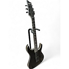 Used Schecter Guitar Research C-1 SLS Elite Evil Twin SATIN BLACK Solid Body Electric Guitar