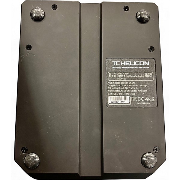 Used TC Helicon GO XLR MINI Audio Interface