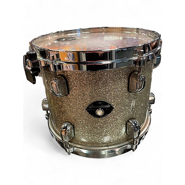 Used TAMA 5 Piece STAR CLASSIC Silver Sparkle Drum Kit