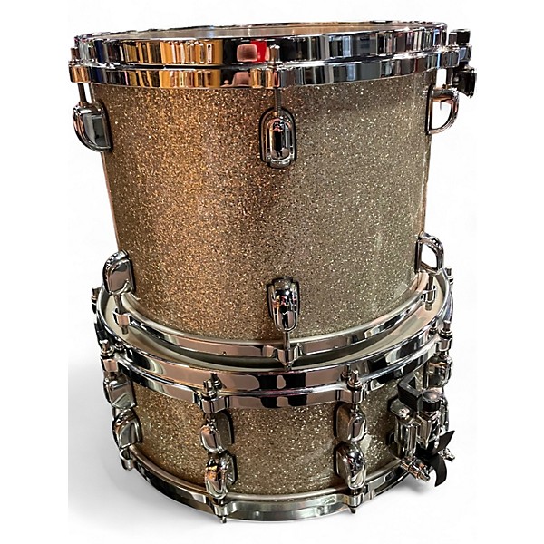 Used TAMA 5 Piece STAR CLASSIC Silver Sparkle Drum Kit