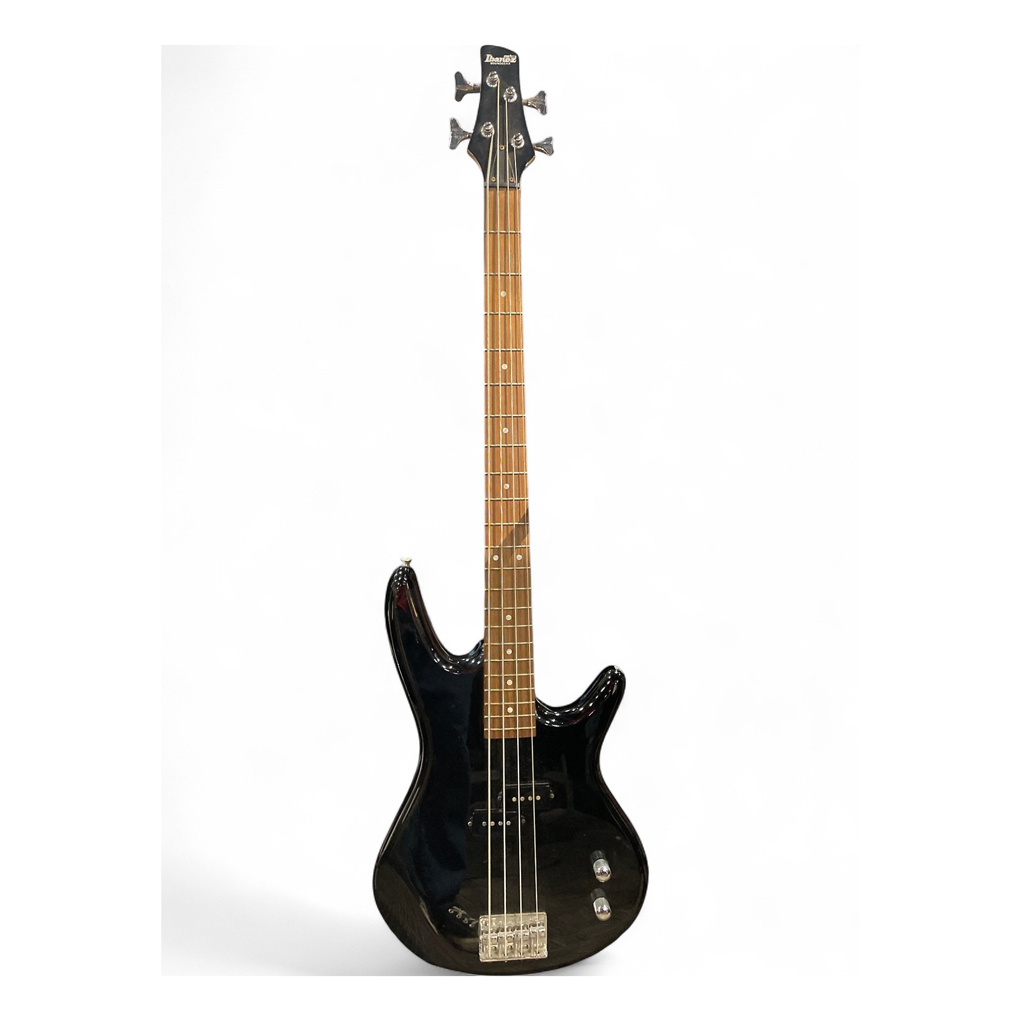 Ibanez GIO 4弦エレキベース ブラック Ibanez GIO SR 4-String Electric Bass Guitar Right Hand Black