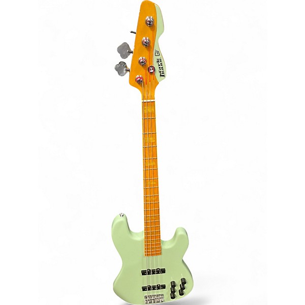 Used Markbass GV Mint Green Electric Bass Guitar