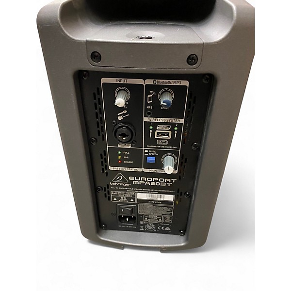 Used Behringer MPA 30BT Unpowered Monitor
