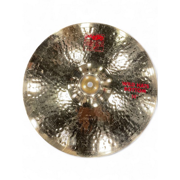 Used Paiste 14in 2002 WILD HIHAT PAIR Cymbal