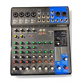 Used Yamaha MG10XU 10 Channel Mixer with Effects Unpowered Mixer