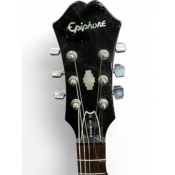 Used Epiphone Dot Brown Sunburst Hollow Body Electric Guitar