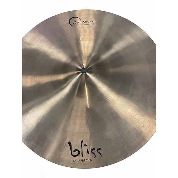 Used Dream 16in BLISS PAPER THIN Cymbal