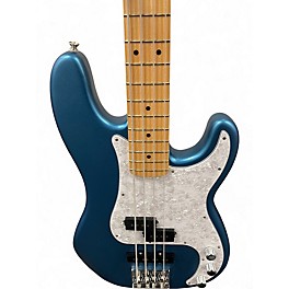 Used Fender American Performer Precision Bass Blue Electric Bass Guitar