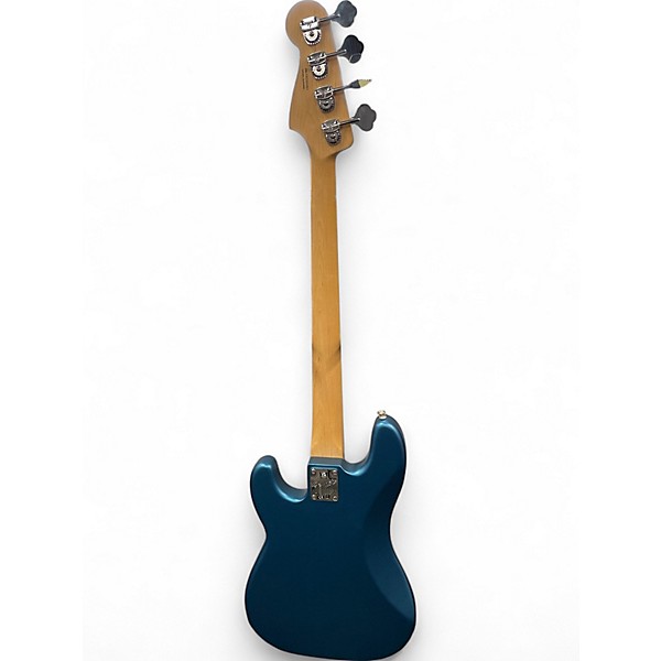 Used Fender American Performer Precision Bass Blue Electric Bass Guitar