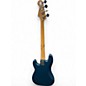Used Fender American Performer Precision Bass Blue Electric Bass Guitar