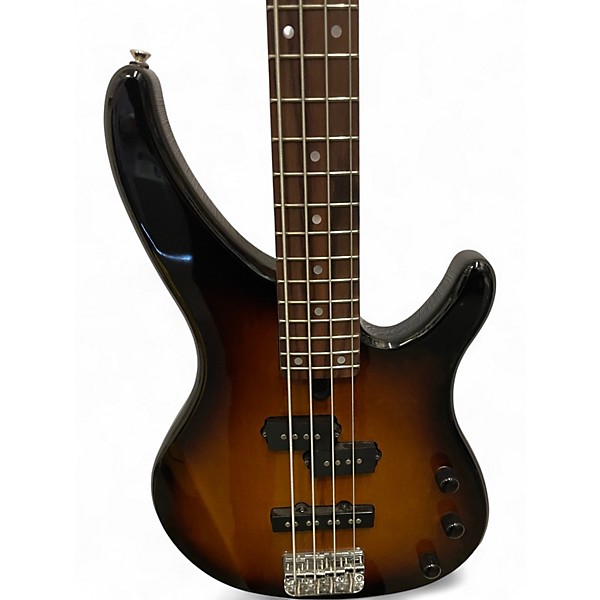 Used Yamaha TRBX174EW Brown Sunburst Electric Bass Guitar