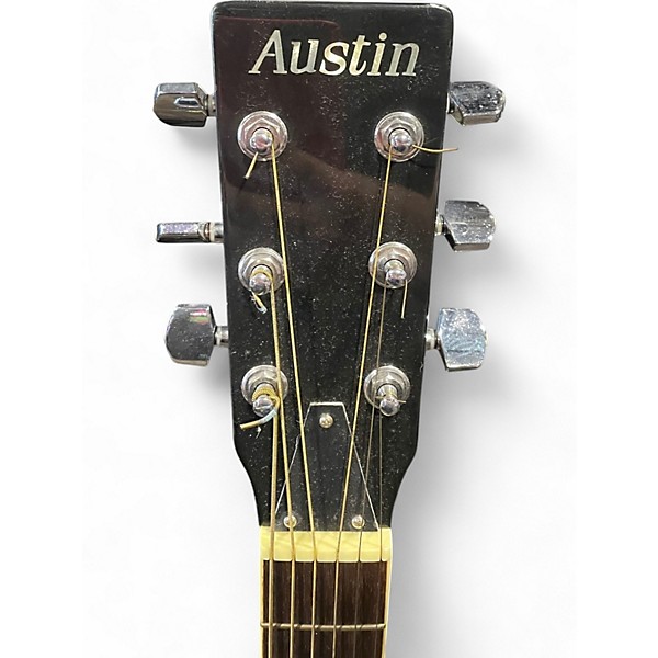 Used Austin Resonator Sunburst Resonator Guitar