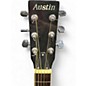 Used Austin Resonator Sunburst Resonator Guitar