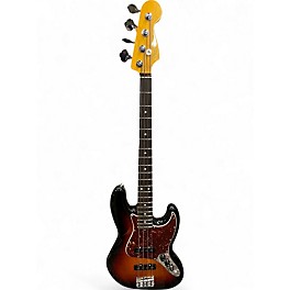 Used Fender American Professional II Jazz Bass 3 Color Sunburst Electric Bass Guitar