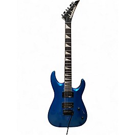 Used Jackson JS22 Dinky Metallic Blue Solid Body Electric Guitar