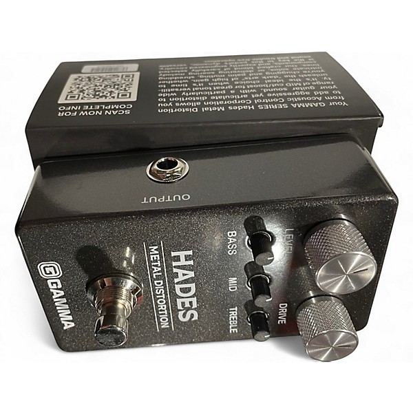 Used GAMMA Hades Metal Distortion Effect Pedal