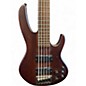 Used ESP LTD D5 5 String Natural Satin Electric Bass Guitar thumbnail
