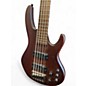 Used ESP LTD D5 5 String Natural Satin Electric Bass Guitar