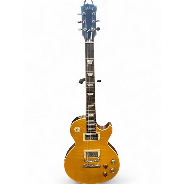 Used Epiphone KIRK HAMMETT GREENY GREENY BURST Solid Body Electric Guitar