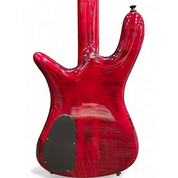 Used Spector Euro4 LT Fiesta Red Electric Bass Guitar