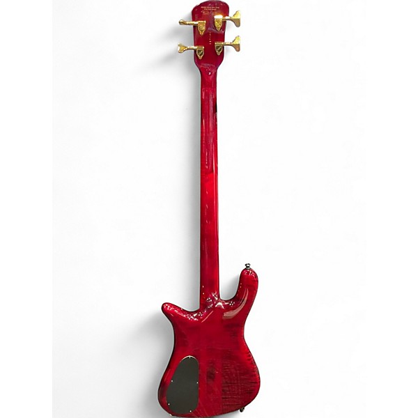 Used Spector Euro4 LT Fiesta Red Electric Bass Guitar