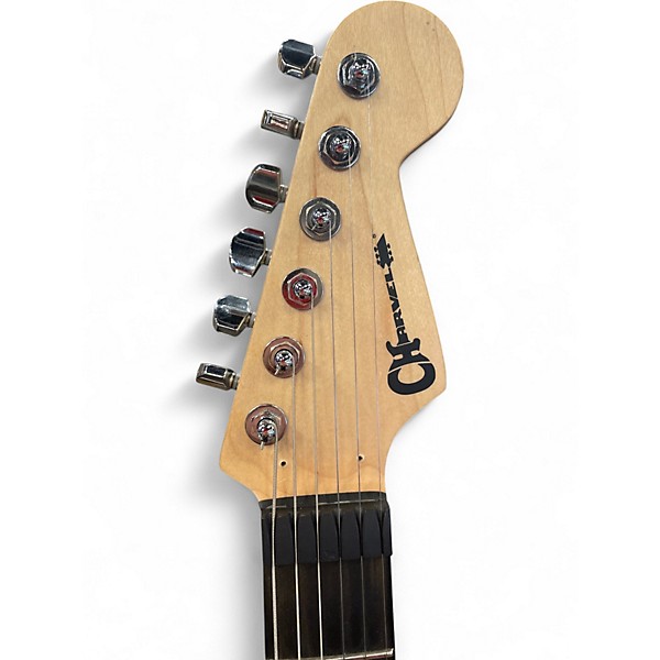 Used Charvel San Dimas Style 1 HH Lime Green Solid Body Electric Guitar